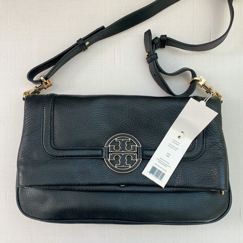 3-in-1 Tory Burch Classic Amanda Messenger Bag - Picture 6 of 7